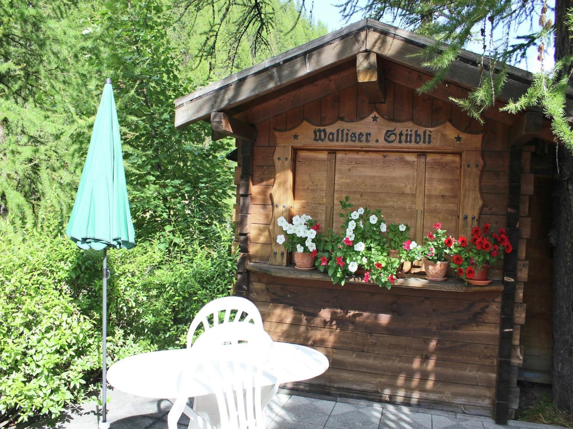 Modern Chalet In Saas Balen With Garden Dış mekan fotoğraf