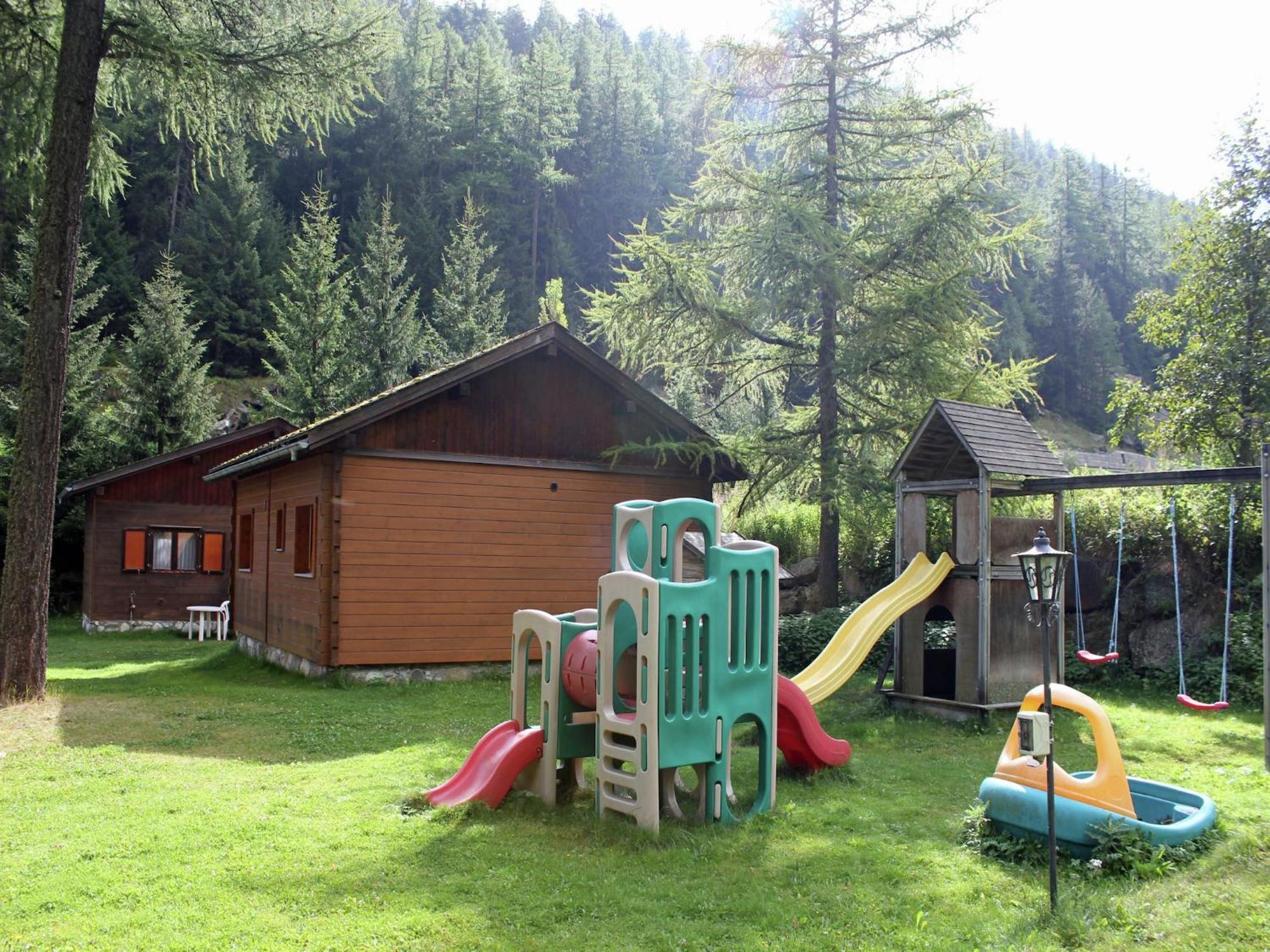 Modern Chalet In Saas Balen With Garden Dış mekan fotoğraf